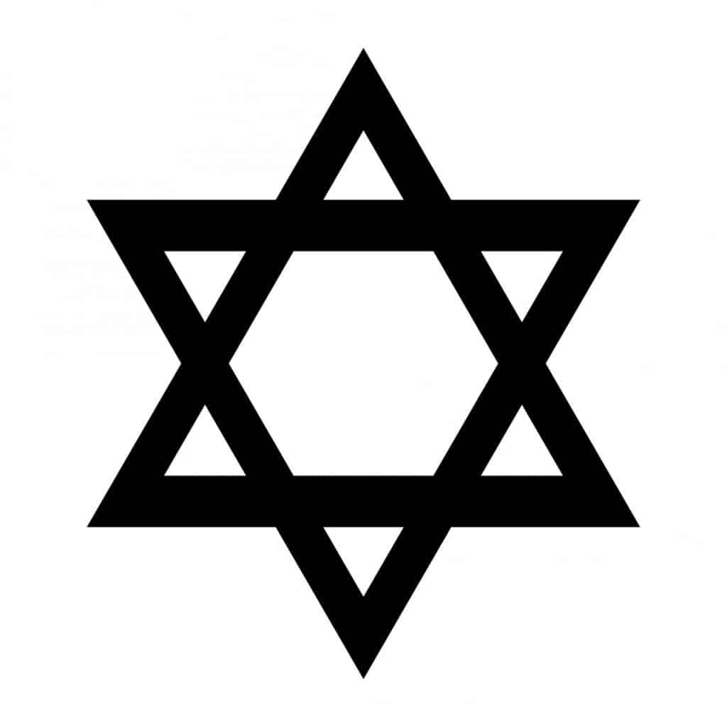 מגן דוד שחור